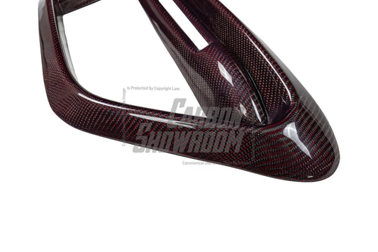 Porsche 992 992.1 Carerra Base/S/T/4/4S/Targa 4/Targa 4S/GTS (Sport Design Aerokit Package only) 2020 2021 2022 2023 2024 with Aftermarket Parts - Upper Valences Carbon Fiber/FRP from CMST Tuning