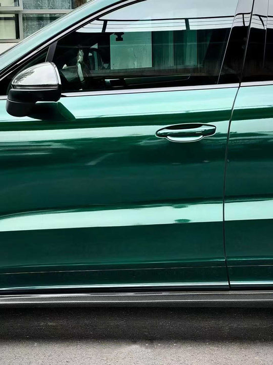 PorscheCayenne 9Y0 9Y0.1 Base/S/GTS/Turbo/Turbo S 2019-2023 & Cayenne 9Y0 9Y0.2 Base/S/GTS/Turbo/Turbo S 2024-ON & Cayenne 9Y3 9Y3.1 Base/S/GTS/Turbo/Turbo S/Turbo GT 2019-2023 & Cayenne 9Y3 9Y3.2 Base/S/GTS/Turbo/Turbo S/Turbo GT 2024-ON with Aftermarket Parts - Carbon Fiber & FRP Side Skirts from CMST Tuning