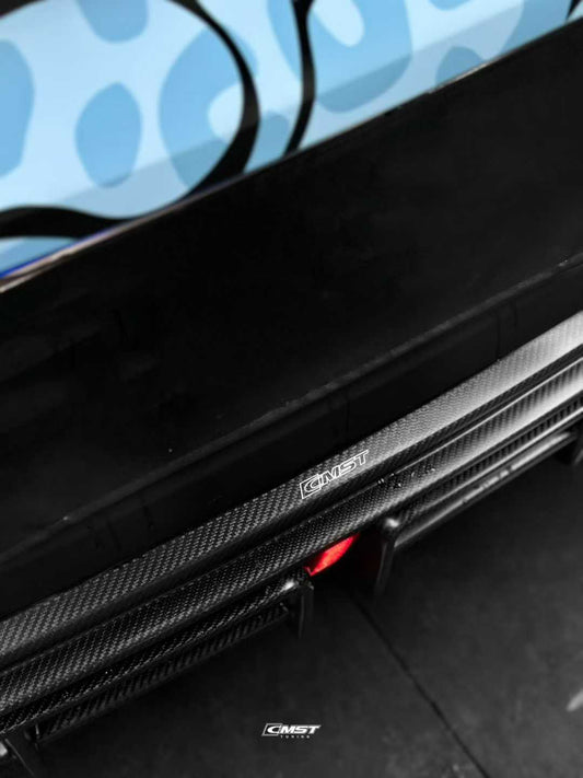 Porsche Cayenne 9Y0 9Y0.1 Base/S/Turbo/Turbo S 2019-2023 & Cayenne 9Y3 9Y3.1 Base/S/Turbo/Turbo S 2019-2023 with Aftermarket Parts - Carbon Fiber & FRP Rear Diffuser from CMST Tuning