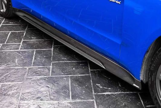 Porsche Panamera 976 Base 4 4S E-Hybird GTS Turbo 2024 with Aftermarket Parts - Side Skirts Pre-preg Carbon Fiber / FRP from CMST Tuning