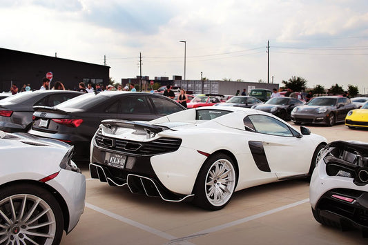 McLaren 650S 2015 2016 with Aftermarket Parts - Rear Diffuser Carbon Fiber / FRP from CMST Tuning