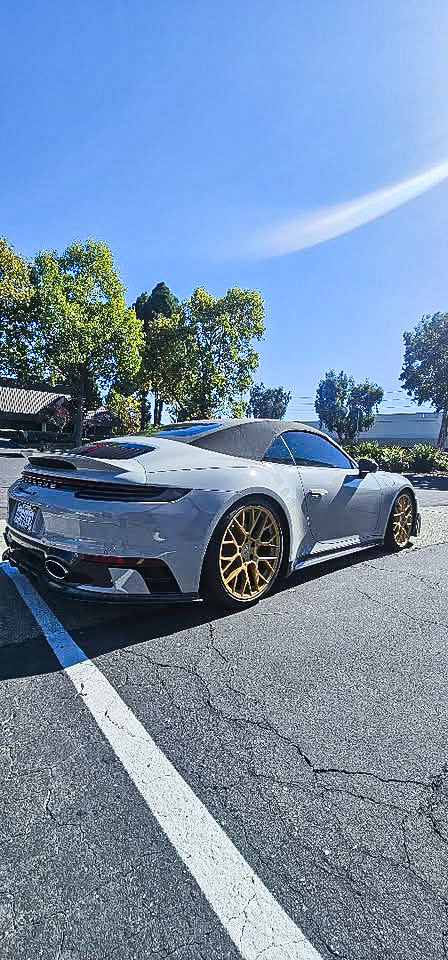 Porsche 992 992.1 Carrera Base/S/T/4/4S/Targa 4/Targa 4S/GTS 2020 2021 2022 2023 2024 with Aftermarket Parts - Sport & Non-Sport Design Aerokit Package Rear Diffuser Carbon Fiber / FRP from CMST Tuning