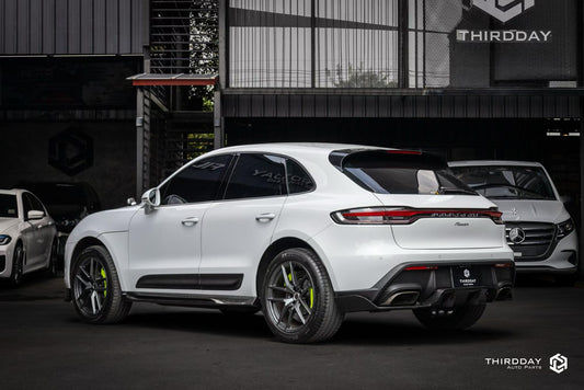 Porsche Macan 95B.3 Base/S/T 2022 2023 2024 2025 with Aftermarket Parts - Rear Diffuser Carbon Fiber / FRP from& CMST Tuning