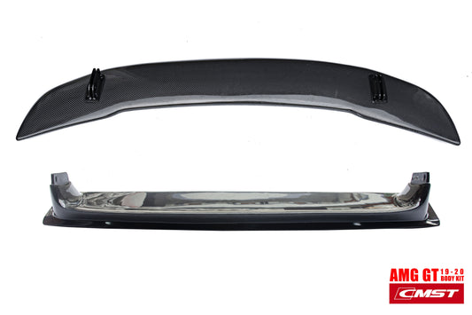 Mercedes Benz AMG GT 4 Door GT63 GT63s GT53 GT43 GT50 X290 2019 2020 2021 2022 2023 2024 with Aftermarket Parts - Rear Wing Carbon Fiber / FRP from CMST Tuning