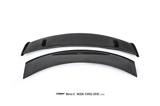 Mercedes Benz C-Class C63 C43 AMG C300 W206 2021-ON with Aftermarket Parts - Rear Wing Carbon Fiber / FRP from CMST Tuning