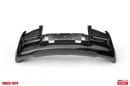 Rolls-Royce Ghost First Generation Series II 2015 2016 2017 2018 2019 2020 with Aftermarket Parts - Front Bumper & Lip Carbon Fiber / FRP from CMST Tuning