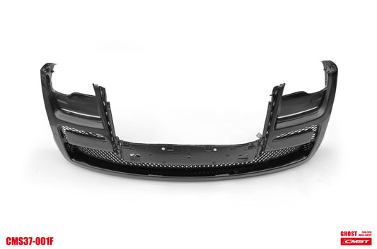 Rolls-Royce Ghost First Generation Series II 2015 2016 2017 2018 2019 2020 with Aftermarket Parts - Front Bumper & Lip Carbon Fiber / FRP from CMST Tuning