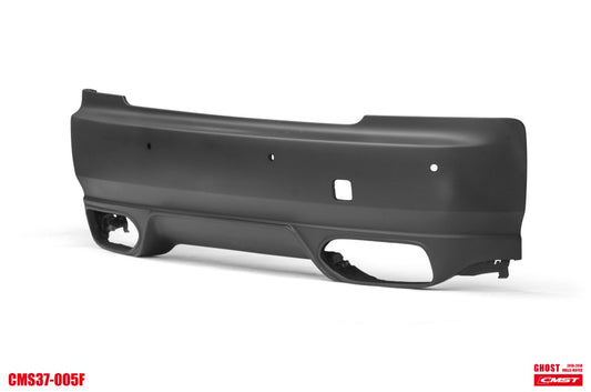 Rolls-Royce Ghost First Generation Series II 2015 2016 2017 2018 2019 2020 with Aftermarket Parts - Rear Bumper & Diffuser Carbon Fiber / FRP from CMST Tuning