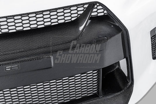 Nissan GTR Nismo Black Edition Track Eidtion Premium Base 2008-2016 (for installation on 2017-2024 vehicles, 2008-2016 hood is recommended) with Aftermarket Parts - Stage 1 Style Front Bumper & Lip (Undertray & DRL included) Carbon Fiber / FRP from CMST Tuning