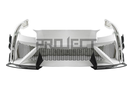 Subaru BRZ ZD8 & Toyota GR86 ZN8 2022-ON with Aftermarket Parts - PROJECT WIDEBODY Front Bumper Canards Carbon Fiber / FRP from CMST Tuning
