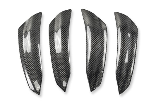 Subaru BRZ ZD8 & Toyota GR86 ZN8 2022-ON with Aftermarket Parts - PROJECT WIDEBODY Front Bumper Canards Carbon Fiber / FRP from CMST Tuning