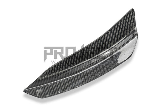 Subaru BRZ ZD8 & Toyota GR86 ZN8 2022-ON with Aftermarket Parts - PROJECT WIDEBODY Front Bumper Canards Carbon Fiber / FRP from CMST Tuning