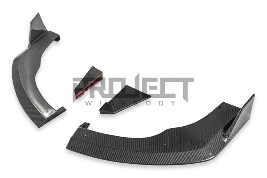 Subaru BRZ ZD8 & Toyota GR86 ZN8 2022-ON with Aftermarket Parts - PROJECT WIDEBODY Front Lip Carbon Fiber / FRP from CMST Tuning
