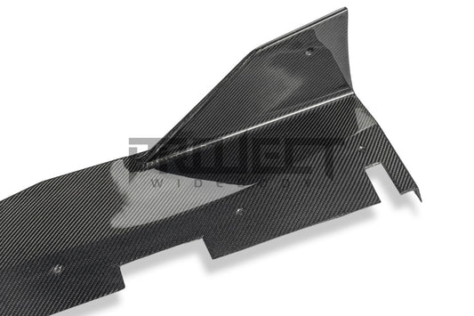 Subaru BRZ ZD8 2022-ON & Toyota GR86 ZN8 2022-ON with Aftermarket Parts - PROJECT WIDEBODY Upper & Lower Side Skirts Extensions Carbon Fiber / FRP from CMST Tuning
