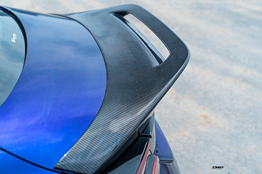 Subaru BRZ ZD8 & Toyota GR86 ZN8 2022 2023 2024 with Aftermarket Parts - V1 Style Rear Spoiler Carbon Fiber from CMST Tuning
