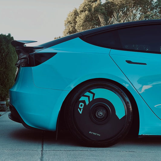 Tesla Model 3 Highland / Performance 2024-ON with Aftermarket Parts - V1 Style Rear Spoiler Carbon Fiber from CMST Tuning
