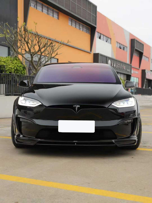 CMST Tuning Carbon Fiber Front Lip for Tesla Model X 2022-ON