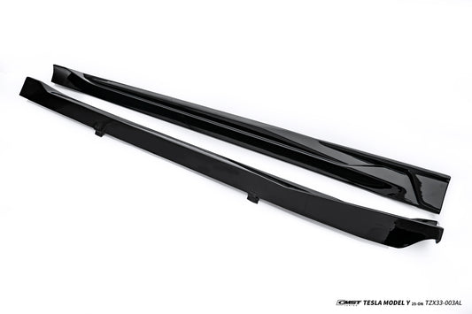 Tesla Model Y Juniper 2026-ON with Aftermarket Parts - Side Skirts ABS from CMST Tuning