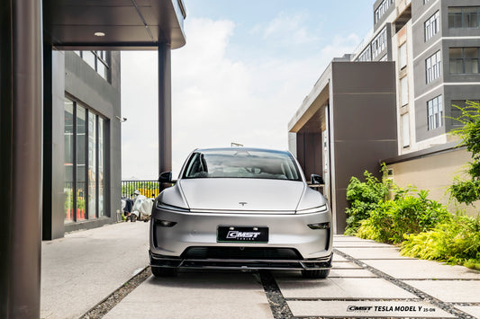 Tesla Model Y Juniper 2026-ON with Aftermarket Parts - Front Lip ABS from CMST Tuning