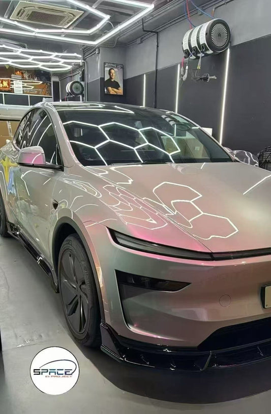Tesla Model Y Juniper 2026-ON with Aftermarket Parts - Side Skirts ABS from CMST Tuning