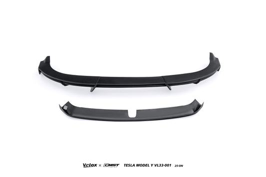 Tesla Model Y Juniper 2026-ON with Aftermarket Parts - V2 Front Lip ABS from CMST Tuning