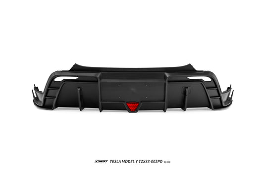Tesla Model Y Juniper 2026-ON with Aftermarket Parts - V5 Rear Diffuser PP Polypropylene from CMST Tuning