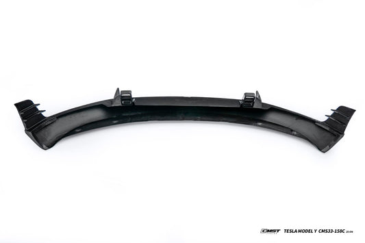 Tesla Model Y Juniper 2026-ON with Aftermarket Parts - V2 Front Lip Carbon Fiber / FRP from CMST Tuning