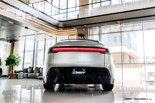 Tesla Model Y Juniper 2026-ON with Aftermarket Parts - Rear Diffuser ABS from CMST Tuning