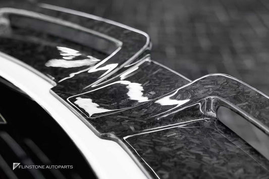 Tesla Model Y Performance AWD Long Range RWD Standard 2020-ON with Aftermarket Parts - V3 Style Rear Trunk Spoiler Carbon Fiber / FRP from CMST Tuning