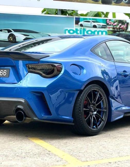 Toyota GT86 86 TRD GT SE Base ZN6 2017 2018 2019 2020 & Scion FR-S FRS ZN6 2013 2014 2015 2016 & Subaru BRZ TS Limited Premium ZN6 2013 2014 2015 2016 2017 2018 2019 2020 (compatible with CMST CITOXE widebody kit) with Aftermarket Parts - CITOXE Rear Quarter Panels Carbon Fiber / FRP from CMST Tuning