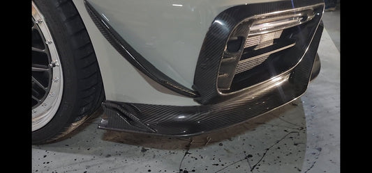Porsche 992 992.1 Carerra Base/S/T/4/4S/Targa 4/Targa 4S/GTS (Sport Design Aerokit Package only) 2020 2021 2022 2023 2024 with Aftermarket Parts - Upper Valences Carbon Fiber/FRP from CMST Tuning