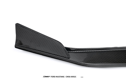 Ford Mustang S650 GT 2024-ON with Aftermarket Parts - V1 Front Lip Carbon Fiber / FRP from CMST Tuning