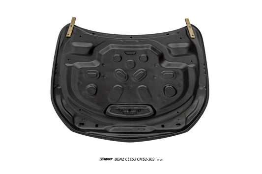 Mercedes Benz CLE-Class AMG CLE 53 / 450 / 300 C236 A236 2024-ON with Aftermarket Parts - V1 Hood Dry Pre-preg Carbon Fiber / FRP from CMST Tuning