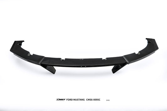 Ford Mustang S650 GT 2024-ON with Aftermarket Parts - V2 Front Lip Carbon Fiber / FRP from CMST Tuning