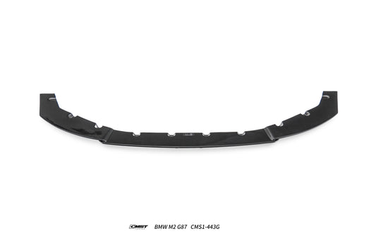 BMW M2CS M2 G87 2023-ON with Aftermarket Parts - V2 Style Front Lip Dry Pre-preg Carbon Fiber / FRP from CMST Tuning