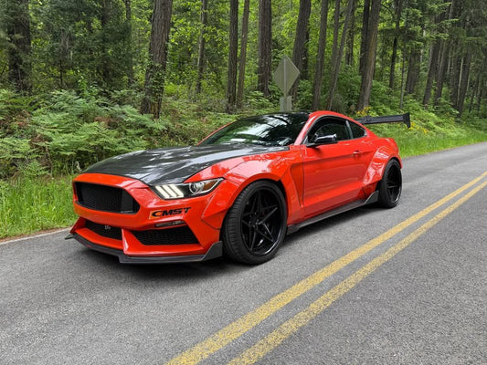 CMST Tuning Widebody Front & Rear Wheel Arches for Ford Mustang S550.1 2015- 2017 - Performance SpeedShop
