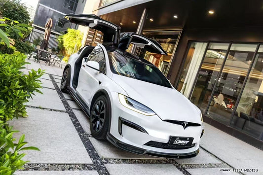 CMST Tuning Carbon Fiber Front Lip for Tesla Model X 2022-ON