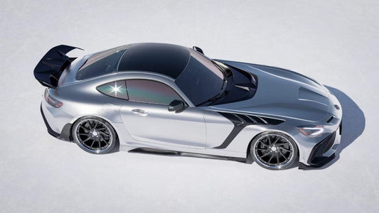 Mercedes Benz AMG GT/GTS C190 (fits both Pre-facelift & facelift) 2015 2016 2017 2018 2020 2021 with Aftermarket Parts - Paragon Style Full Body Kit Package FRP / Carbon Fiber from Robot Craftsman