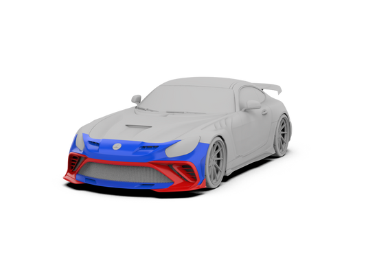 Mercedes Benz AMG GT/GTS C190 (fits both Pre-facelift & facelift) 2015 2016 2017 2018 2020 2021 with Aftermarket Parts - Paragon Style Full Body Kit Package FRP / Carbon Fiber from Robot Craftsman