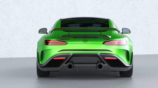 Mercedes Benz AMG GT/GTS C190 (fits both Pre-facelift & facelift) 2015 2016 2017 2018 2020 2021 with Aftermarket Parts - Paragon Style Full Body Kit Package FRP / Carbon Fiber from Robot Craftsman