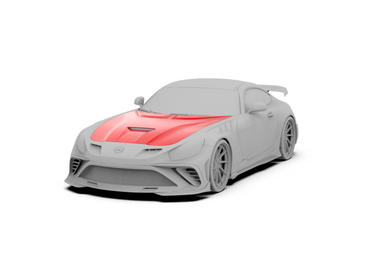 Mercedes Benz AMG GT/GTS C190 (fits both Pre-facelift & facelift) 2015 2016 2017 2018 2020 2021 with Aftermarket Parts - Paragon Style Full Body Kit Package FRP / Carbon Fiber from Robot Craftsman
