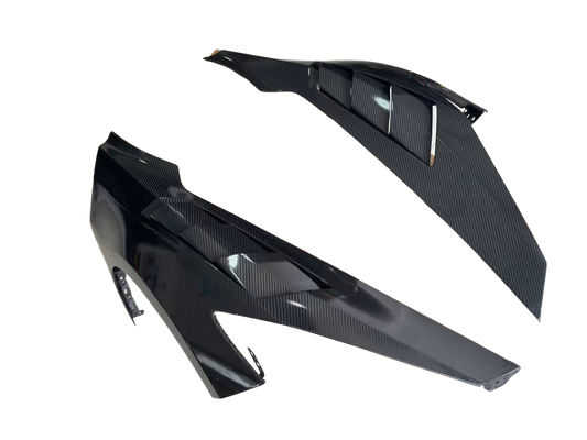 Chevrolet C8 Corvette Base 2020-ON with Aftermarket Parts - Front Fenders Carbon Fiber from Aero Republic