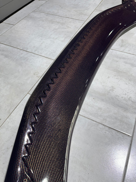 Honda Civic Type-R FL5 2023 2024 with Aftermarket Parts - Modulo Style Rear Spoiler Carbon Fiber from EPR USA
