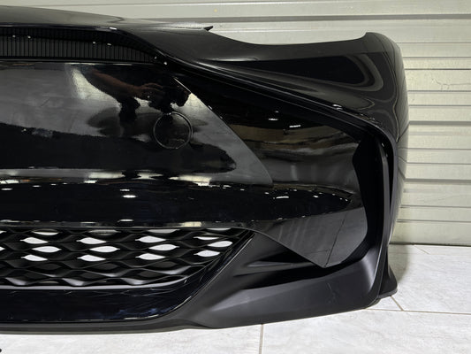 Tesla Model Y / Performance 2021-ON with Aftermarket Parts - Loong Flames Max Front Bumper PP from Yofer USA