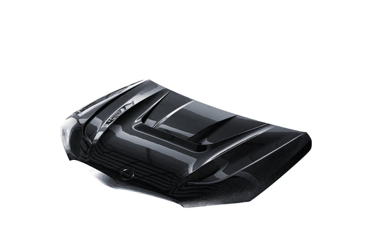BMW M8 M8C F91 F92 F93 2019-ON with Aftermarket Parts - PT Hood Trim Pre-preg Carbon Fiber from Ventus Veloce