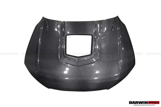 DarwinPro Clearview Glass Transparent Hood Bonnet for Audi A7 S7 RS7 C7 C7.5 Carbon Fiber/FRP 2012-2018