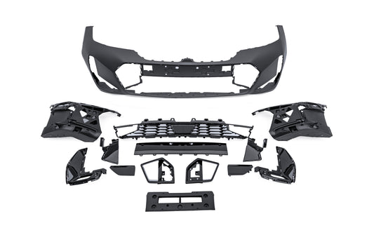 BMW 3 Series M340i 330i 320i G20 G21 LCI 2023-ON with Aftermarket Parts - 1:1 M Performance Style Front Bumper PP Polypropylene from DuPont Tech