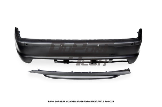 BMW 3 Series 330ci 325ci 320ci E46 1999 2000 2001 2002 2003 2004 2005 with Aftermarket Parts - M Performance Style Full kit PP Polypropylene from DuPont Tech