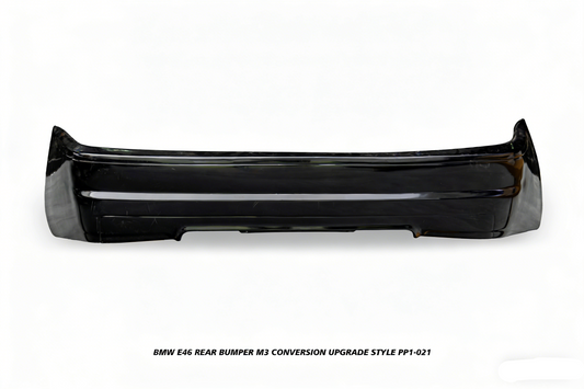 BMW 3 Series 330ci 325ci 320ci E46 1999 2000 2001 2002 2003 2004 2005 with Aftermarket Parts - M3 Conversion Upgrade Style Rear Bumper PP Polypropylene from DuPont Tech