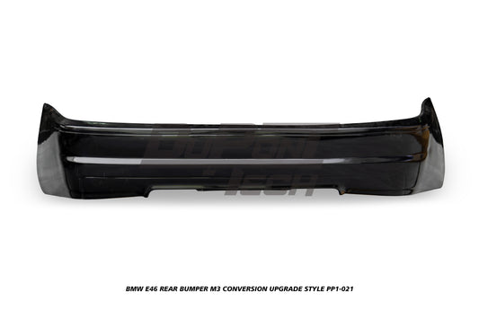 BMW 3 Series 330ci 325ci 320ci E46 1999 2000 2001 2002 2003 2004 2005 with Aftermarket Parts - M3 Conversion Upgrade Style Rear Bumper PP Polypropylene from DuPont Tech